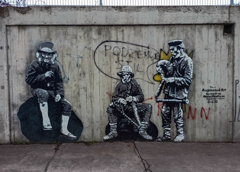 W drodze do pałacu Schoonbrunn.