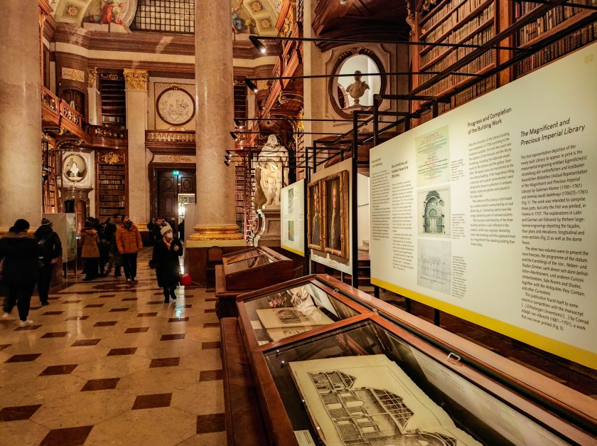 Sala Reprezentacyjna Biblioteki Narodowej w Wiedniu.