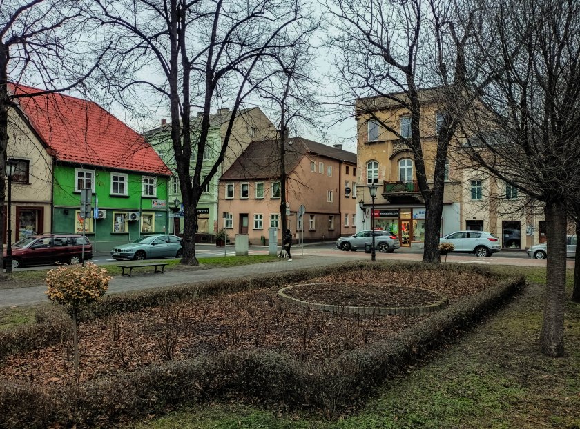 Plac Wolności, zielony rynek... no może zimą niekoniecznie zielony, ale jak już zakwitnie!