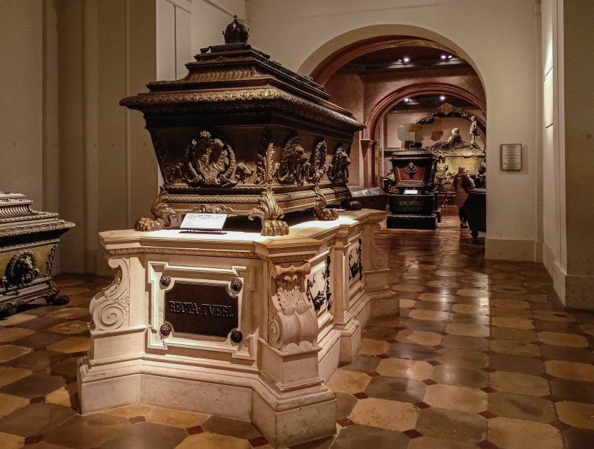 Krypty cesarskie pod kościołem Kapucynów.