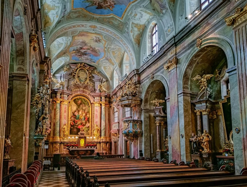 Barokowe piękno kościoła Św.Anny.